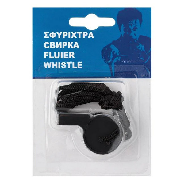 Fluier plastic pentru antrenament, negru 2