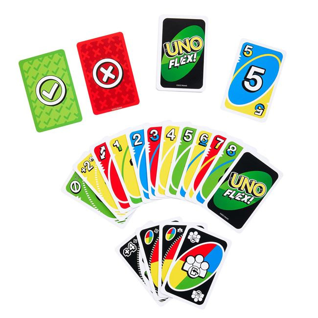 Joc de Societate UNO Flex Carti - Mattel 2