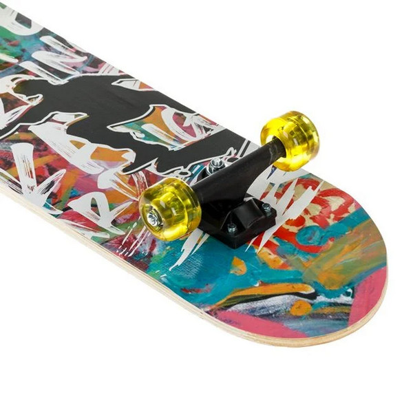 Skateboard Black Shadow, model graffiti, 71 x 20 cm 2