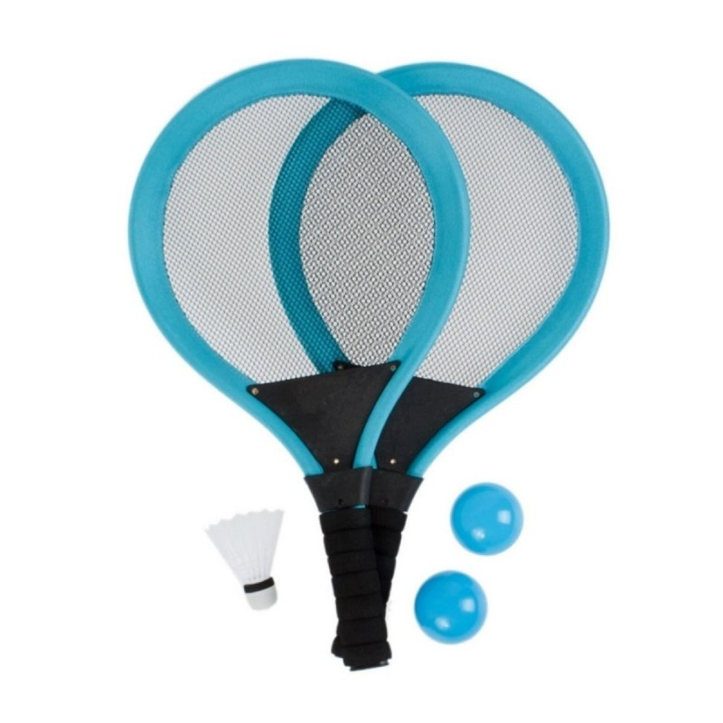 Badminton - set rachete, mingi, fluturas, 14+ ani, MegaCreative, albastre 3