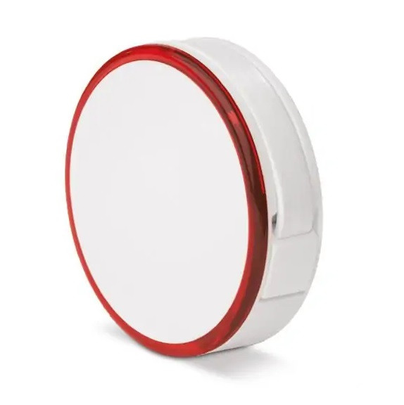 Hub USB 2.0, 4 porturi, 7.5 cm, alb/rosu 2