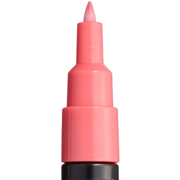 Marker UNI Posca PC-1M, varf rotund, 0.7mm roz corai 2