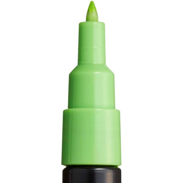 Marker UNI Posca PC-1M, varf rotund, 0.7mm verde mar 2