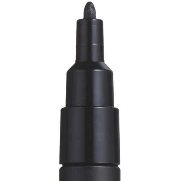 Marker UNI Posca negru PC-3M, varf rotund, 0.9-1.3mm 2