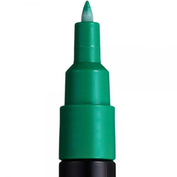 Marker UNI Posca PC-1M, varf rotund, 0.7mm verde 2