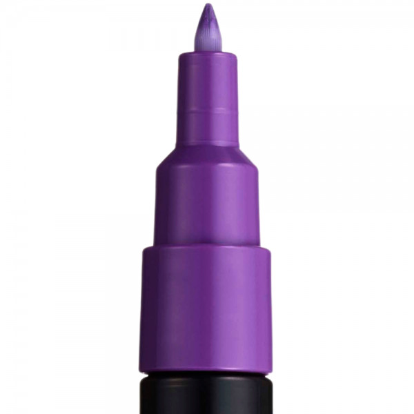 Marker UNI Posca PC-1M, varf rotund, 0.7mm violet 2