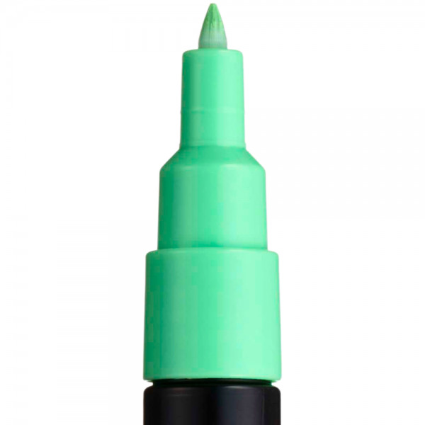 Marker UNI Posca PC-1M, varf rotund, 0.7mm verde deschis 2