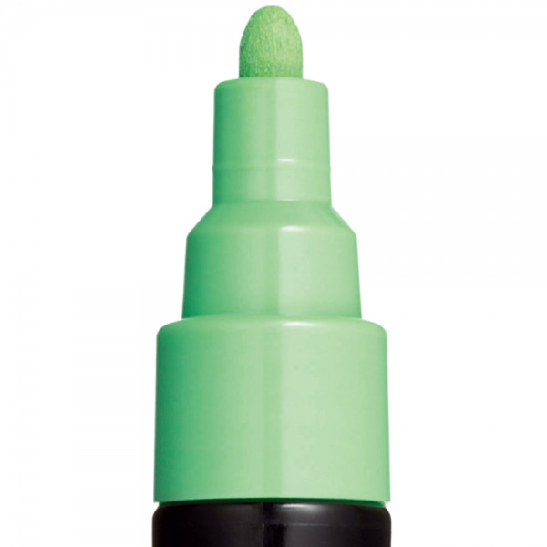 Marker UNI Posca PC-5M, varf rotund, 1.8-2.5mm verde deschis 2