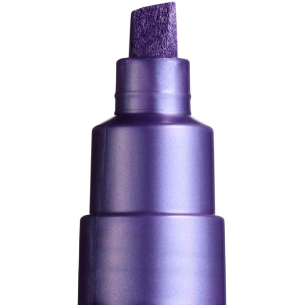 Marker UNI Posca PC-8K, varf tesit, 8.0mm, violet metalic 2