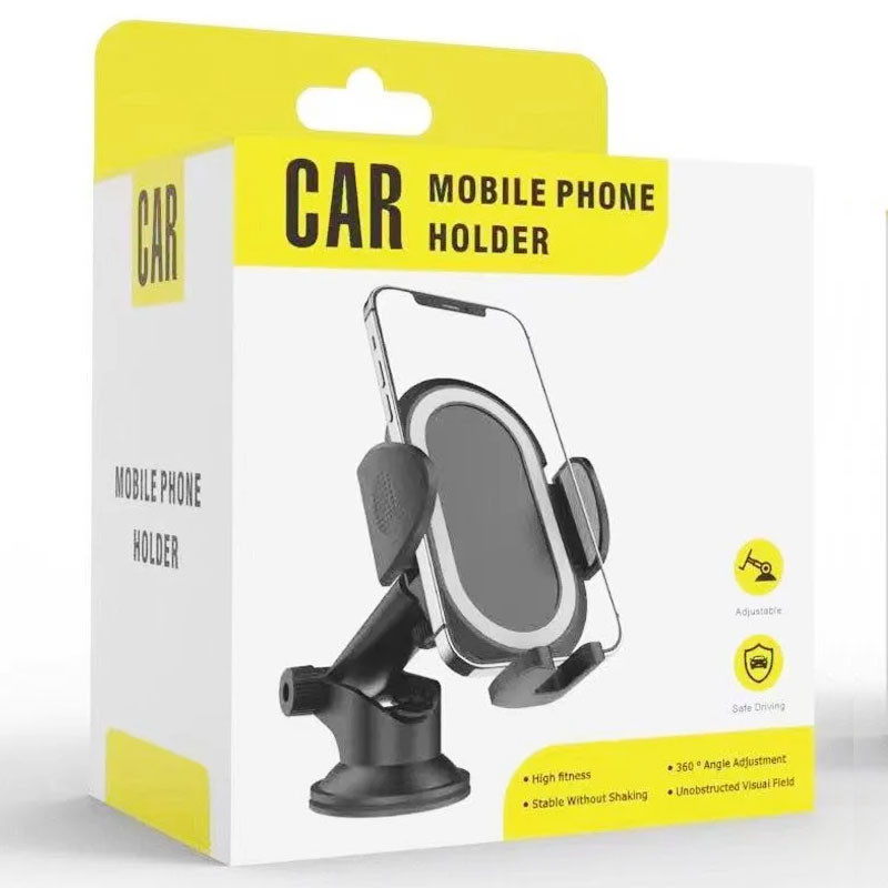 Suport auto magnetic MX-CZ023, cu cleme, MultiAngle, brat telescopic, prindere pe bord/parbriz, negru 2