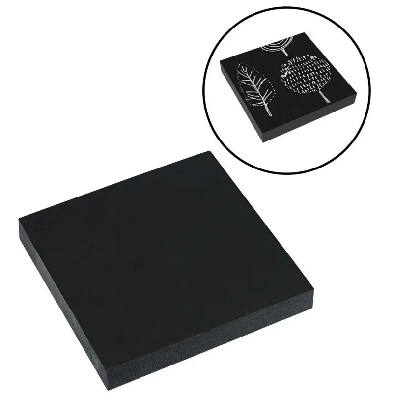 Notes adeziv Eagle 654BL, 100 coli, 75 x 75 mm, negru 2