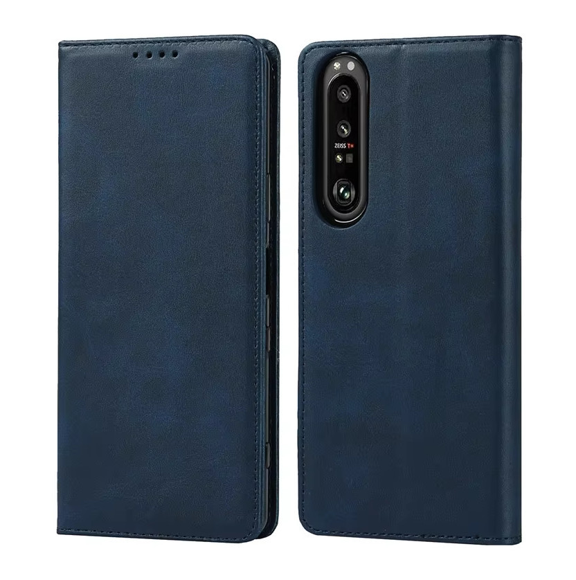 Husa Samsung Galaxy A13 4G, Elegant Book Case, inchidere magnetica, albastra 2