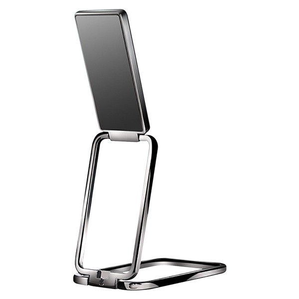 Stand metalic pliabil, prindere adeziva, compatibil telefoane si tablete PC, rose gold 3