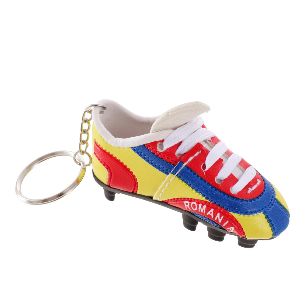Breloc gheata de fotbal tricolor ROMANIA 2