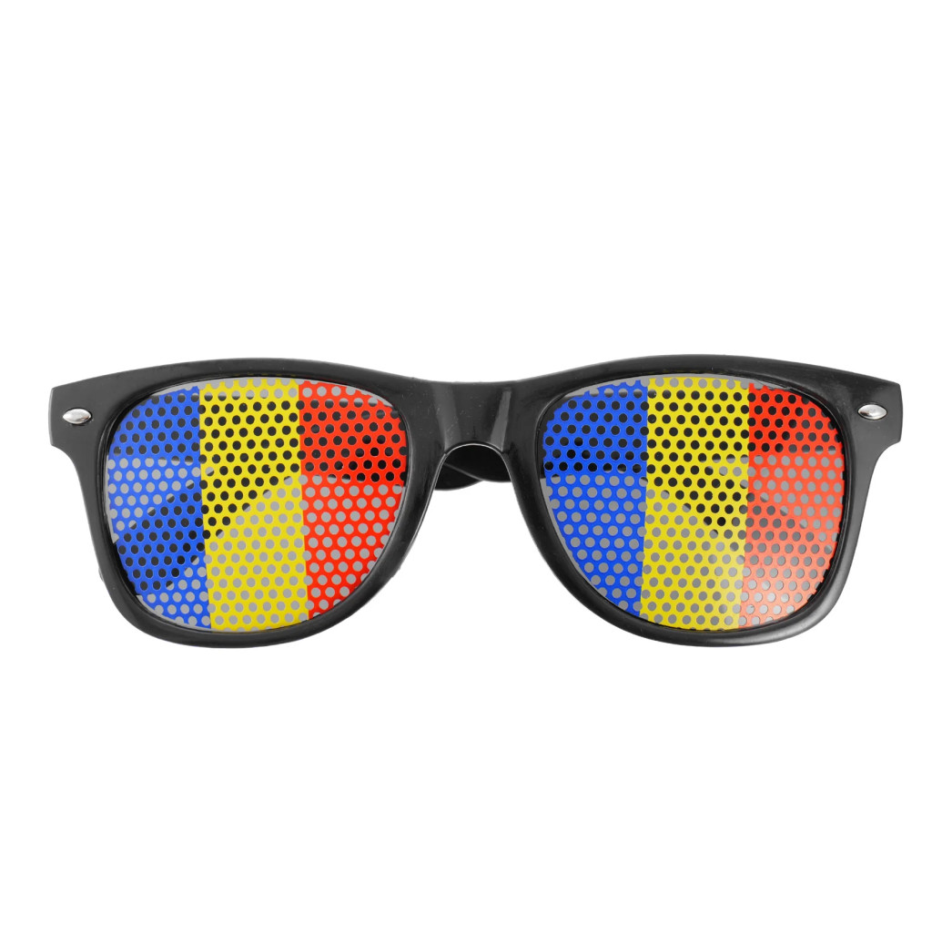 Ochelari de soare cu lentile tricolore ROMANIA 2