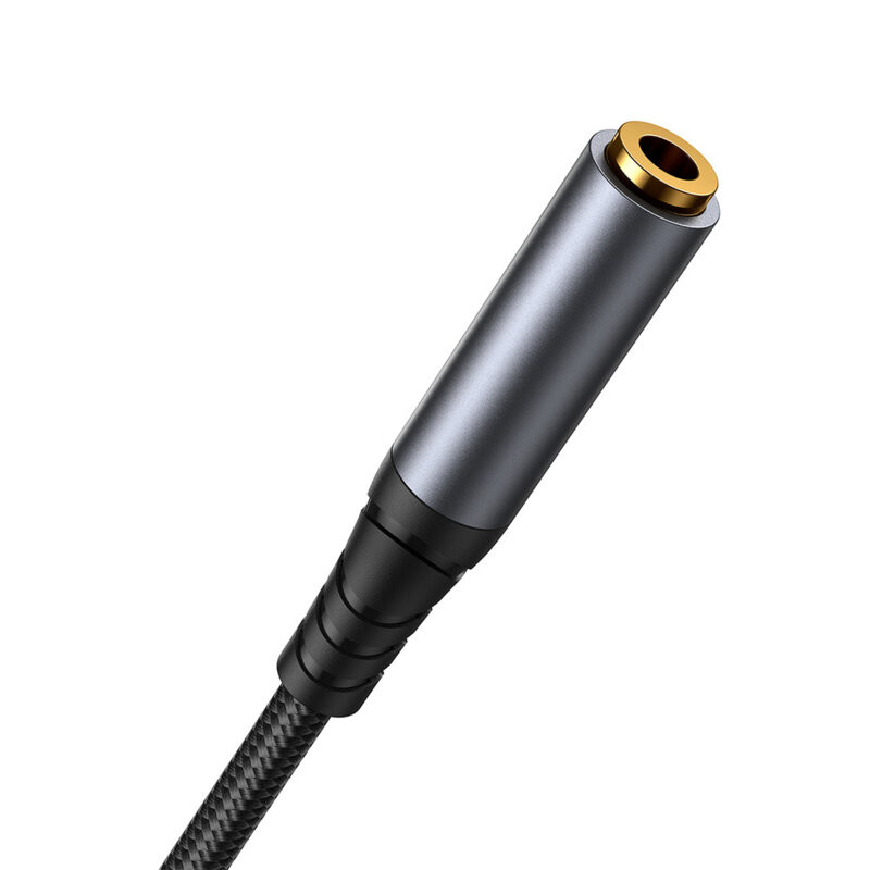 Extensie cablu audio auxiliar / AUX / jack 3.5 mm Joyroom SY-A09, 1.2 metri, negru 3