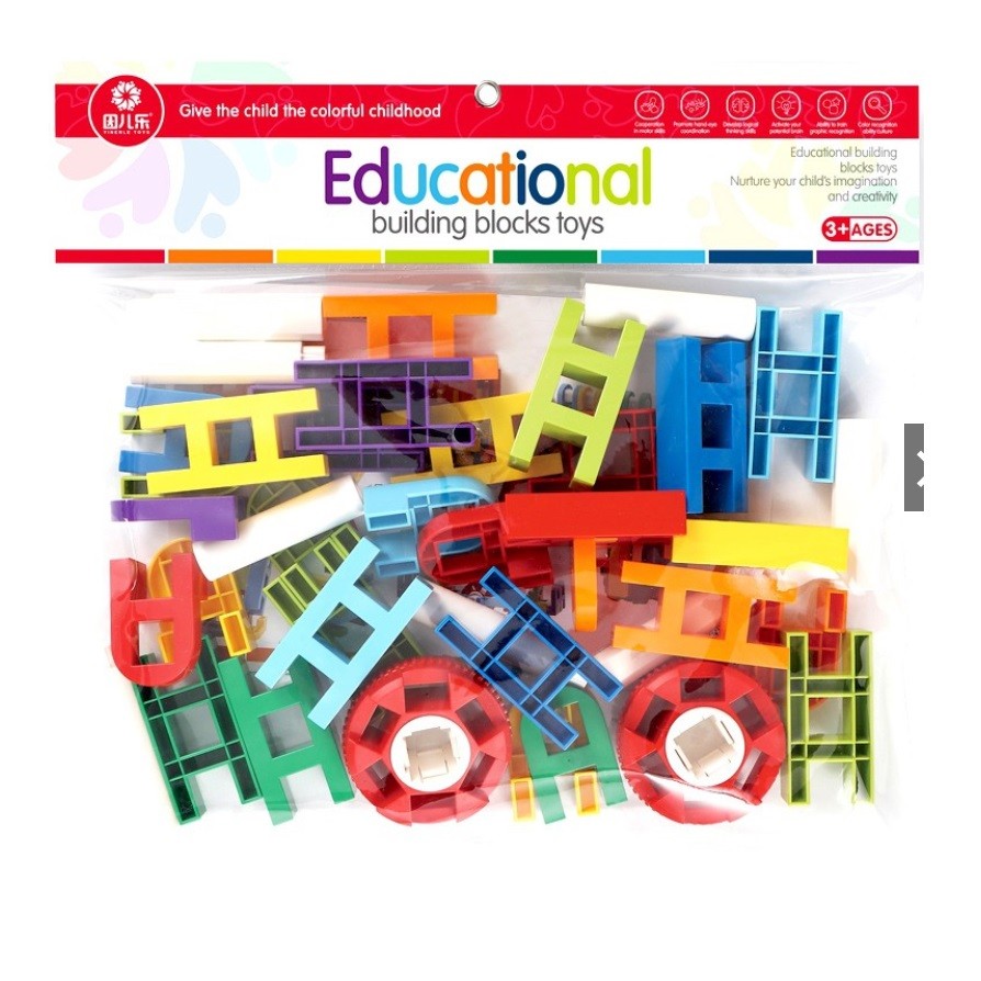 Set de constructie educational, 30 de piese, WW3026 4