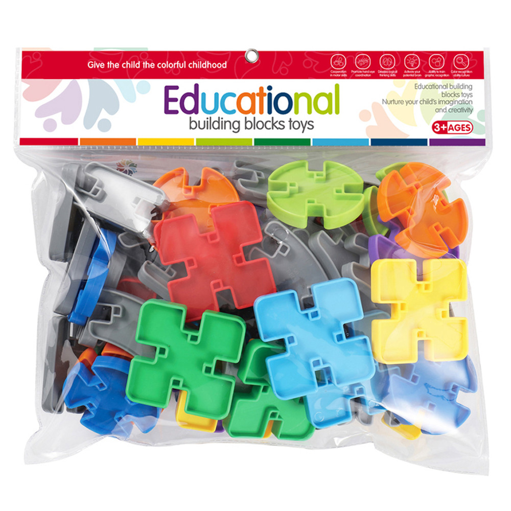 Set de constructie educational, 32 de piese, WW3029 3