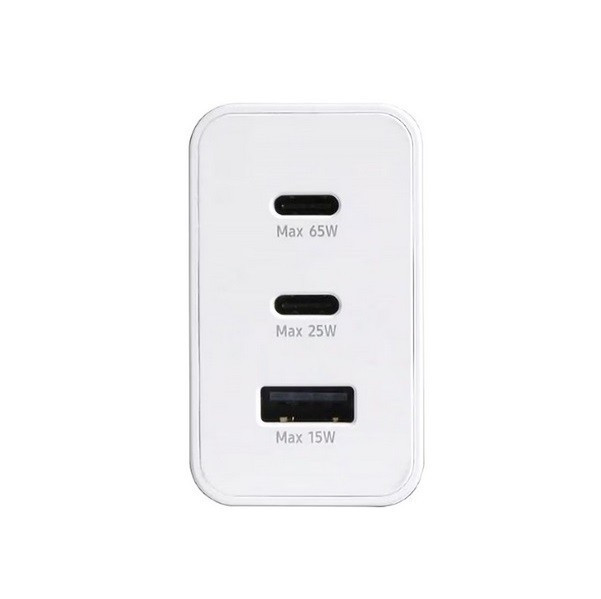 Incarcator telefon ZK-16, 65W,  2 porturi PD/Type-C + 1 port USB, incarcare super rapida, alb 2