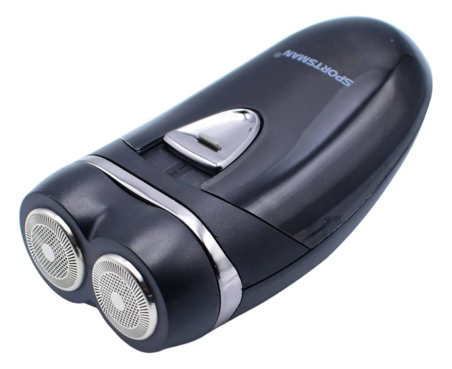 Aparat de ras Sportsman SM-516, functionare cu baterii, functie lampa LED