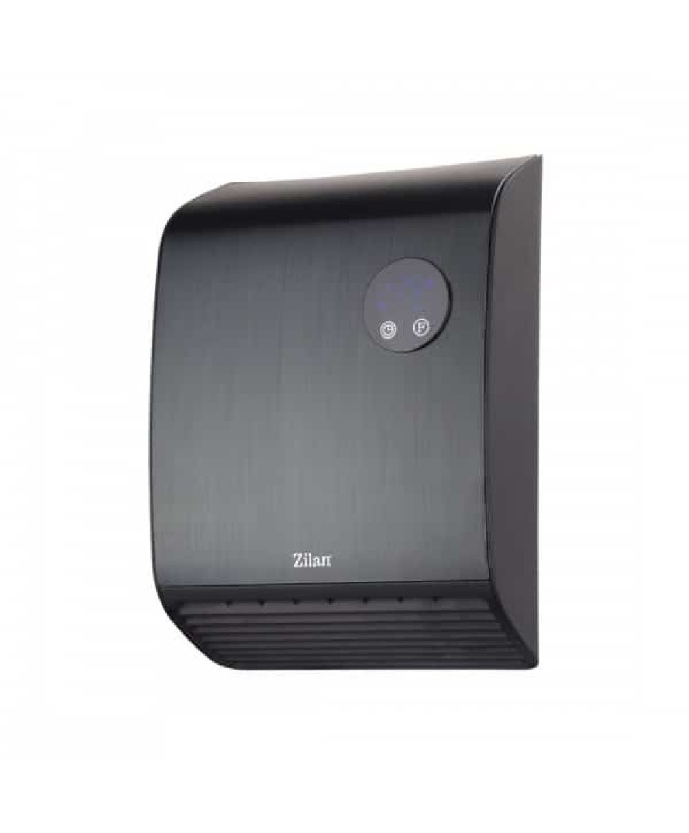Aeroterma de perete negru, putere 2000W, desplay LED, senzor de pierdere a caldurii / ZLN 5633