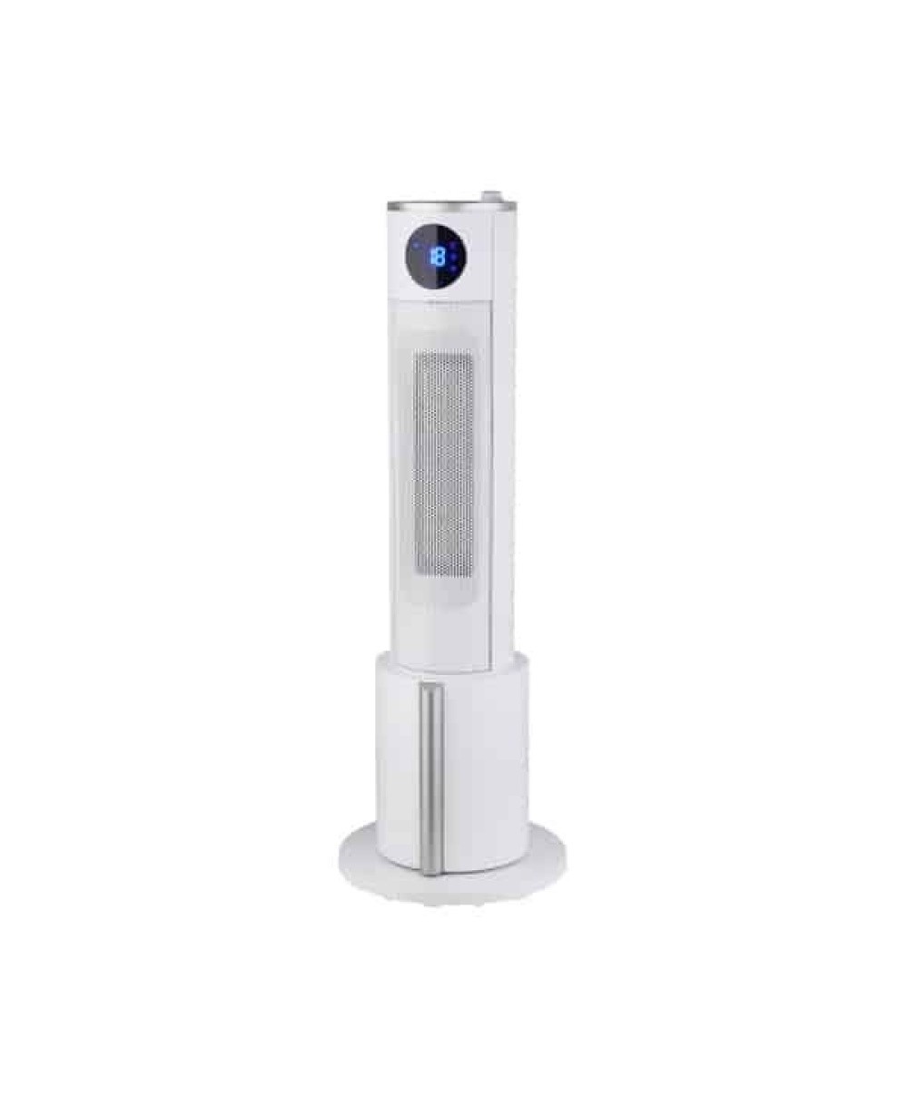 Aeroterma tip turn alba, putere 2200W, ecran LED, termostat, 3 trepte de viteza / ZLN 5640