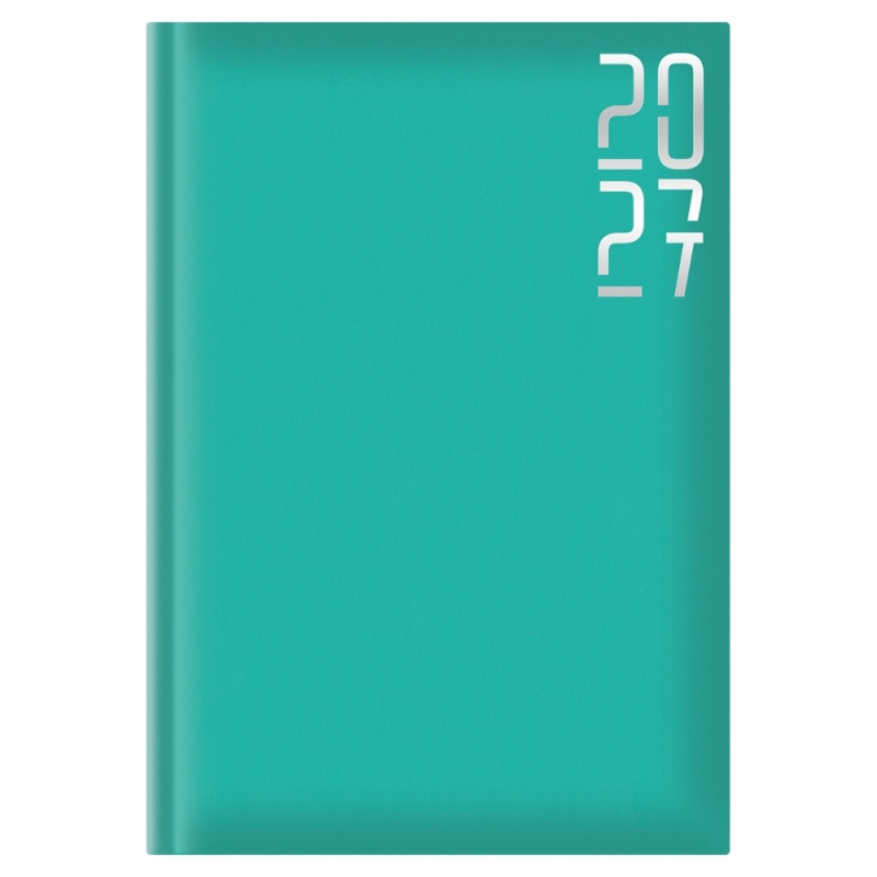 Agenda A5 datata 2026 Artibest EJ-1207, 336 pagini, coperta buretata turcoaz