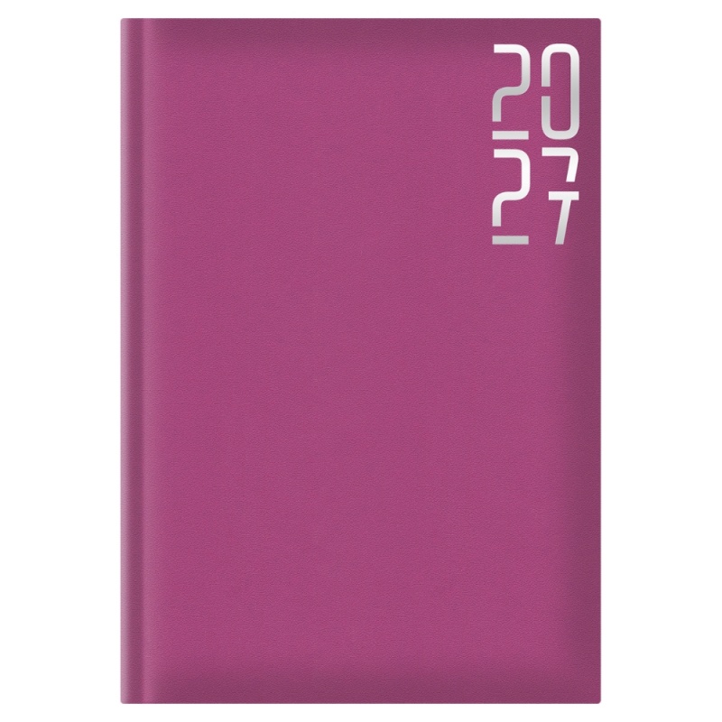 Agenda A5 datata 2026 Artibest EJ-1209, 336 pagini, coperta buretata fucsia