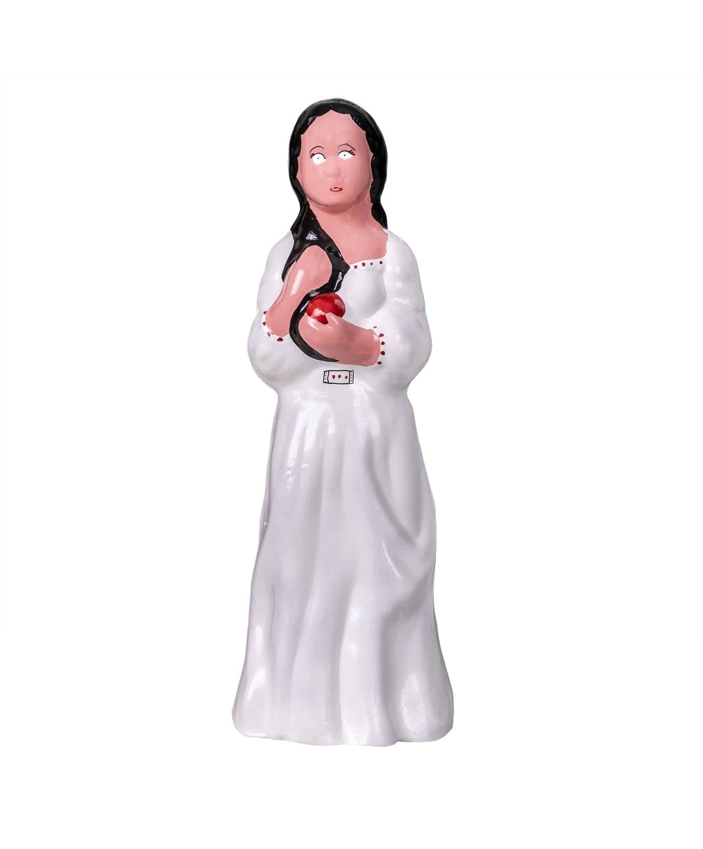 Alba ca zapada din ceramica, inaltime 51 cm / EXT 10153