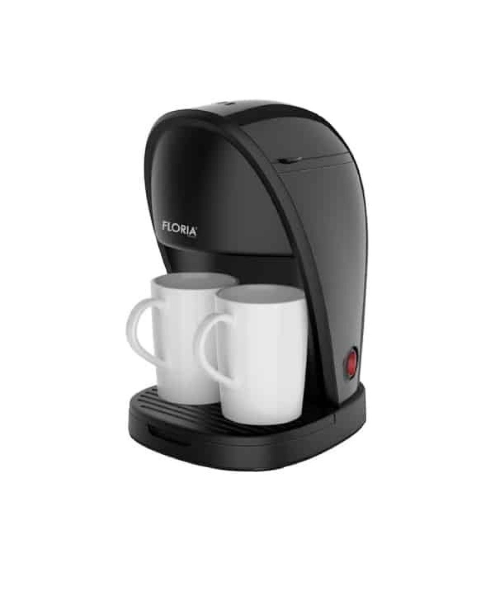 Aparat de facut cafea, putere 450W, filtru lavabil, 2 cesti incluse, cupa pentru masurat, negru / ZLN 9297