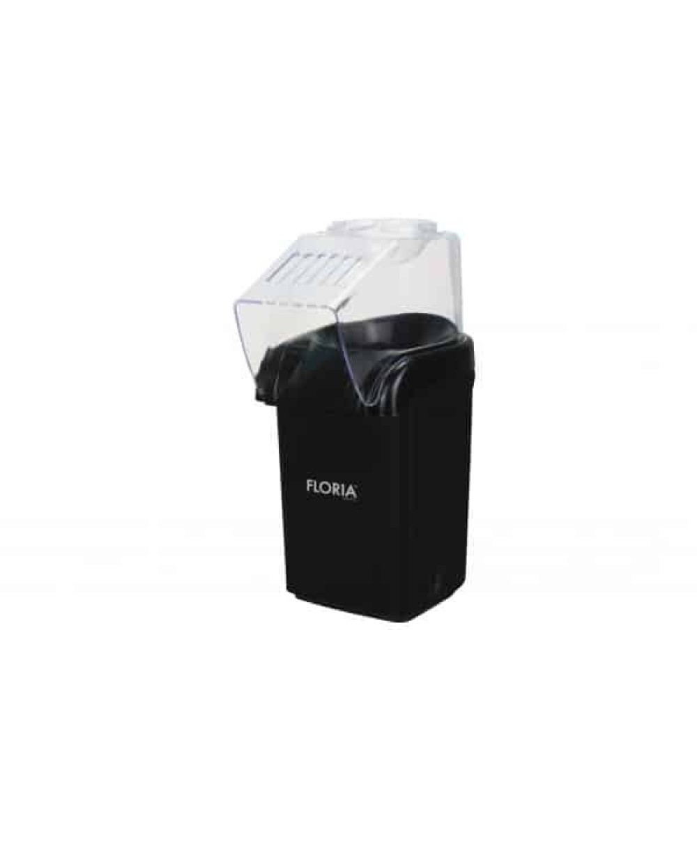 Aparat popcorn fara ulei, cu aer cald, putere 1200W, capacitate 60gr, negru FLORIA / ZLN 9045