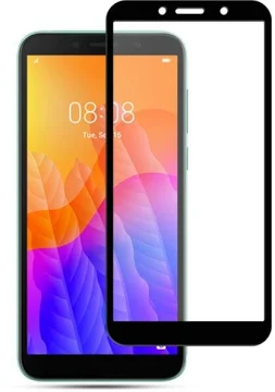 Folie de sticla Full Glue 111D pentru Huawei Y5P/ Y5 2018, margini negre