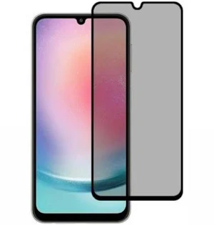 Folie de sticla Samsung Galaxy A25, Full Glue Privacy, margini negre