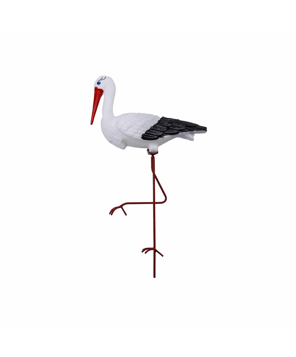Barza decorativa pentru gradina, 50cm / 5451