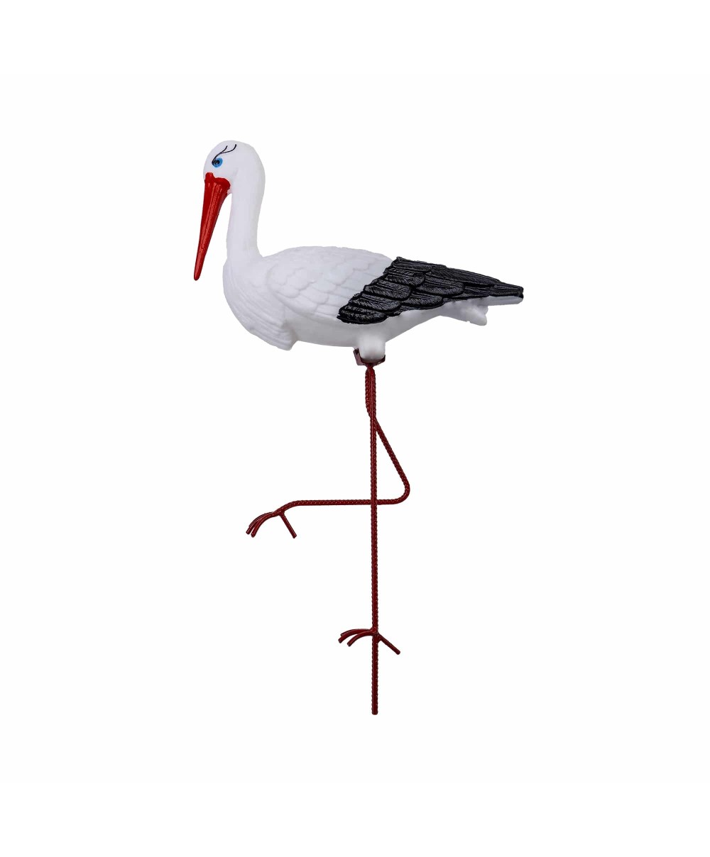 Barza decorativa pentru gradina, 65cm / EXT 7398
