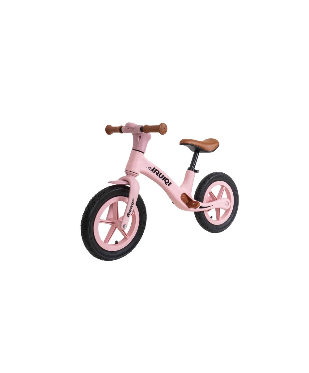 Bicicleta fara pedale pentru copii IRUIQI, roti de cauciuc si scaun reglabil, +3ani, roz Z-TOOLS / ZTS8454