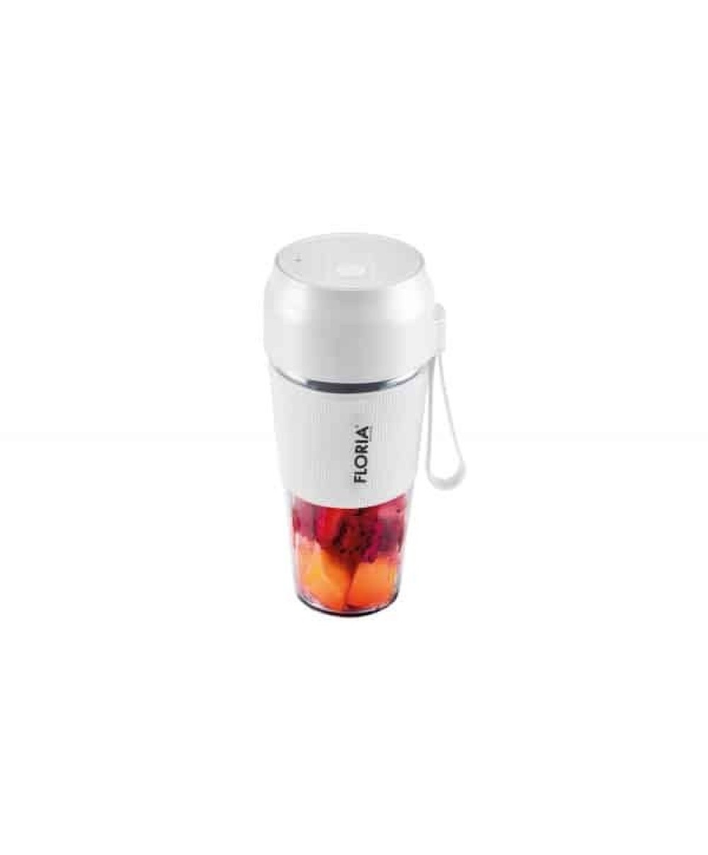Blender Portabil pentru suc, putere 50W, capacitate 300ml, alb FLORIA / ZLN1720