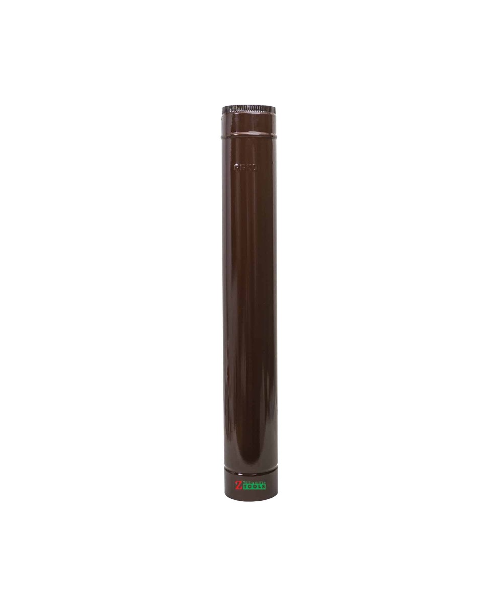 Burlan emailat pentru evacuare fum, 90cm x 120mm / ZLN 8938