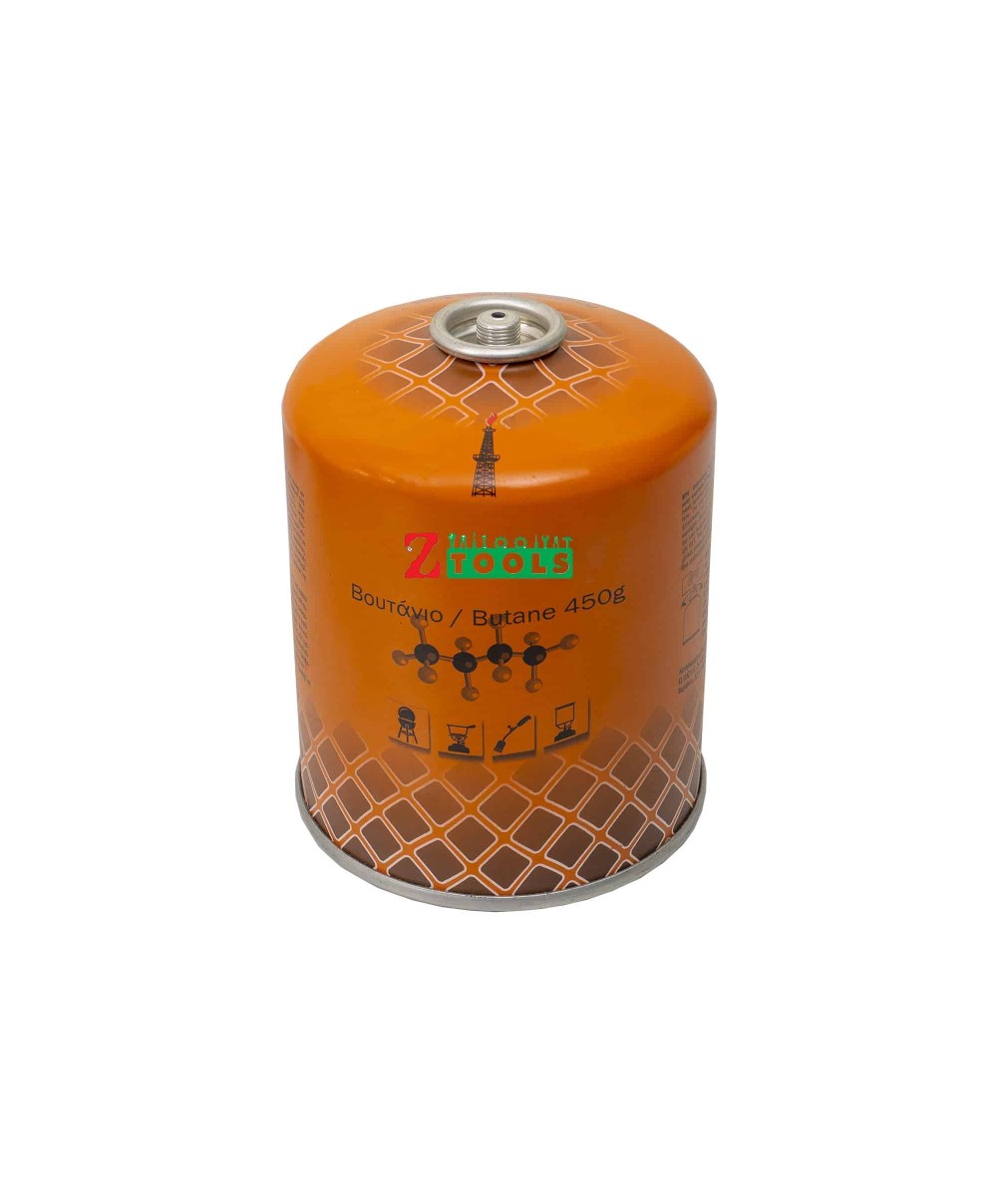 Butelie gaz cu valva, pentru arzator, 450g / ZLN 6002