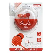 Casti audio cu microfon EV-230, conector jack 3.5 mm, cablu 1.2 m, cutie depozitare, albe