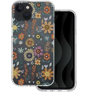 Husa Apple iPhone 14 / iPhone 13, IMD Print Case, TPU flexibil, transparent, Field