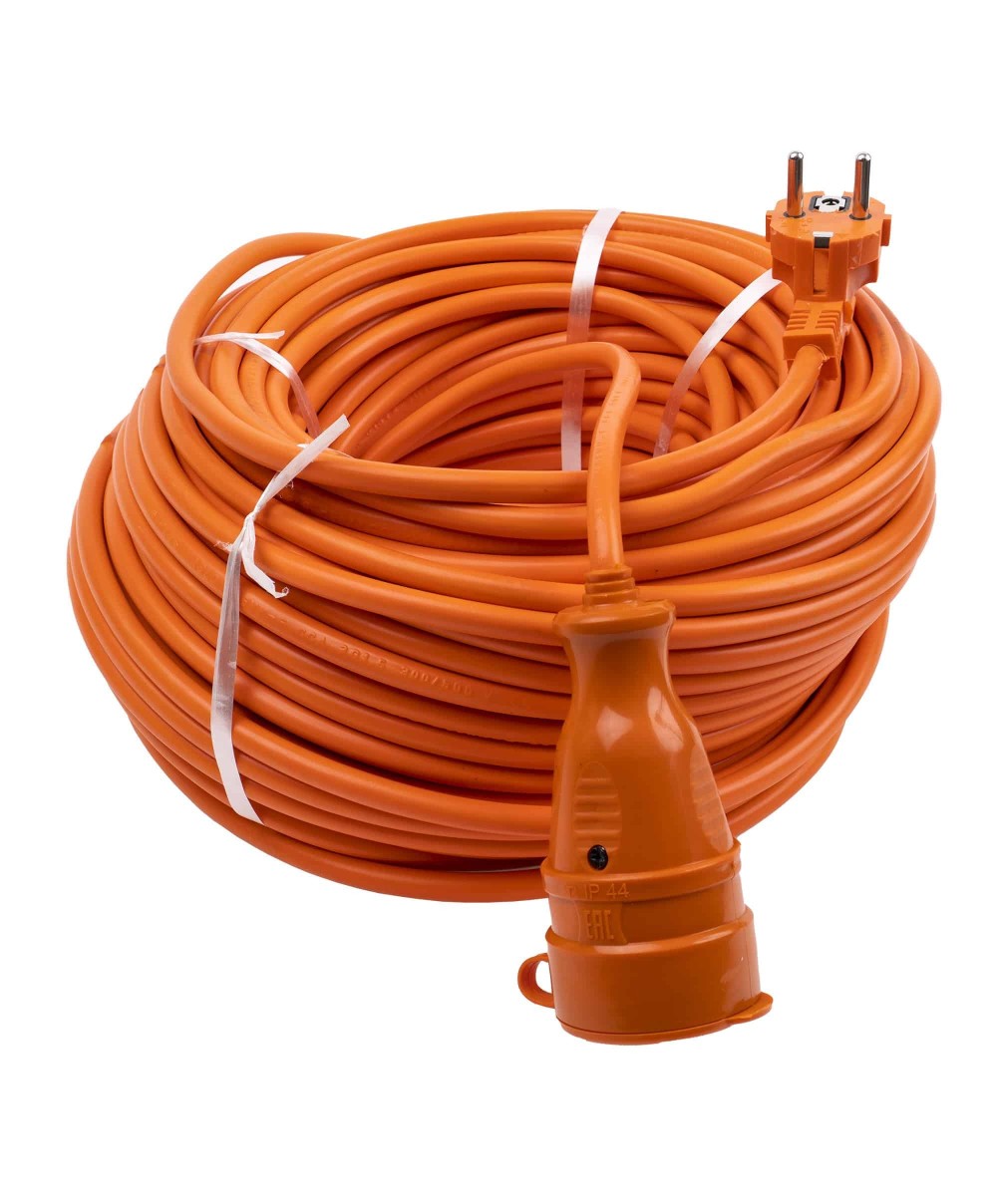 Cablu prelungitor cu priza si stecher, 3x1.5mm, 50m / EXT 5677