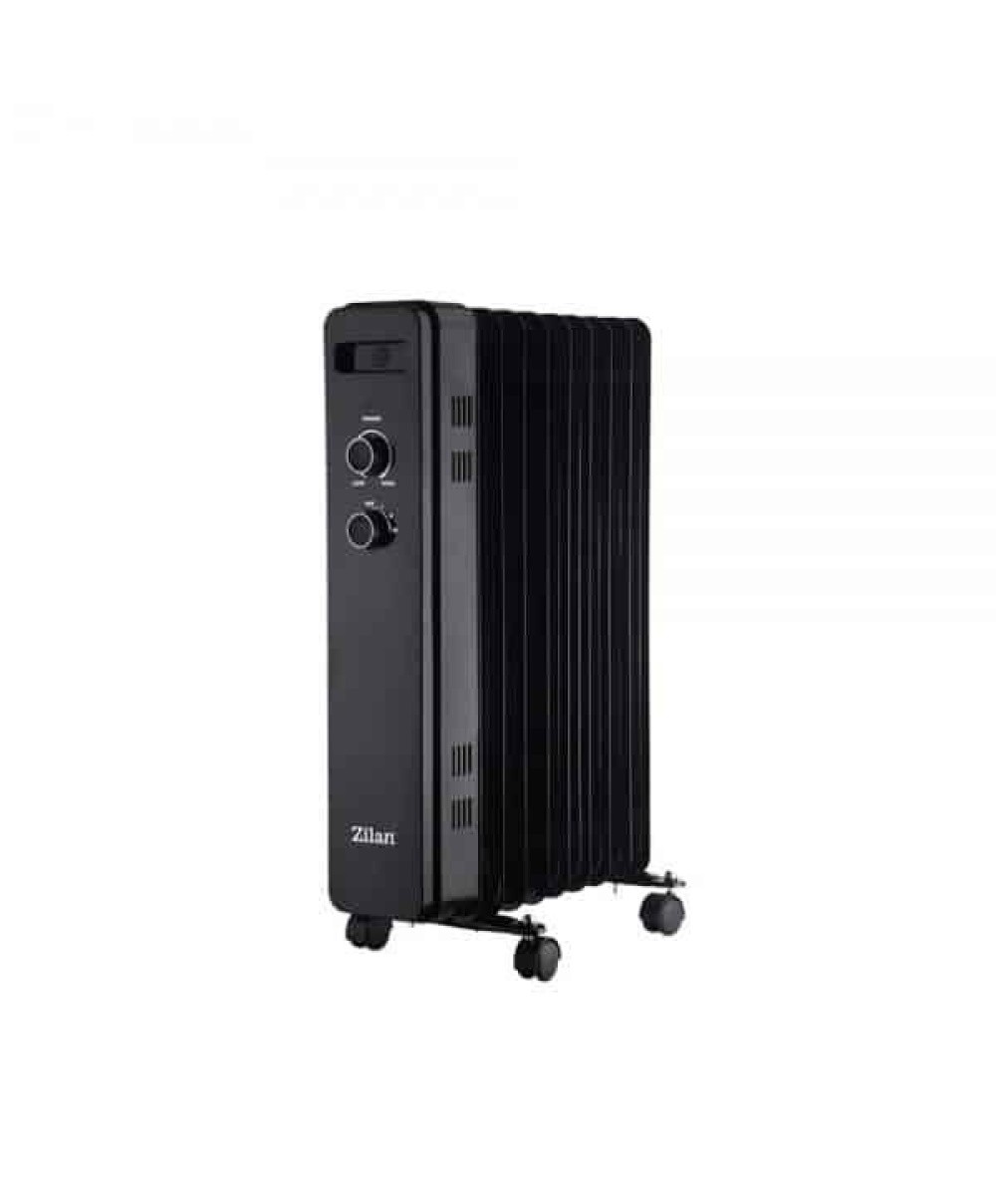 Calorifer electric cu 9 elementi, putere 2000W, termostat reglabil ZILAN / ZLN8443