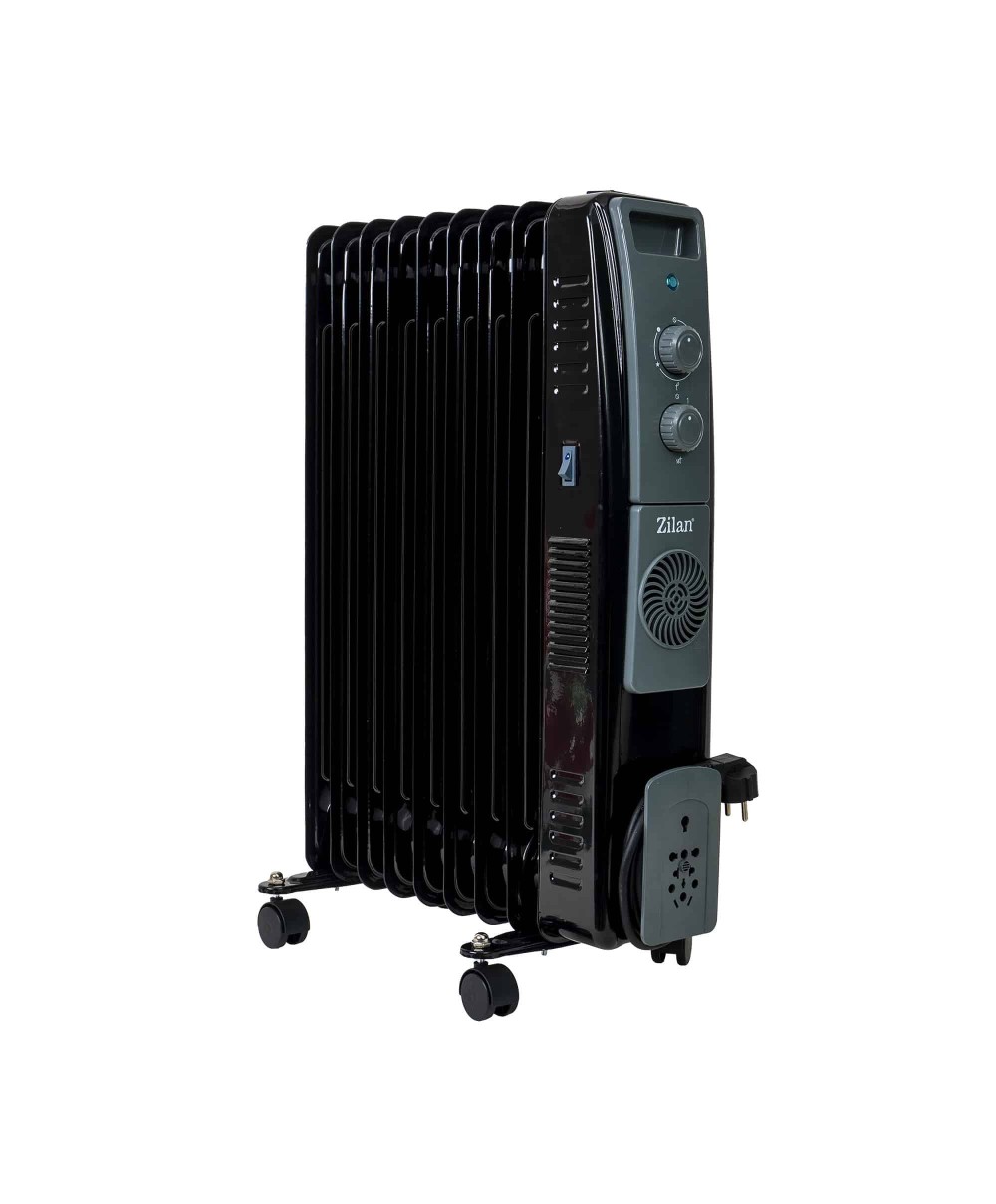 Calorifer electric cu ulei, termostat reglabil, putere 2400W, 9 elementi / ZLN 1956