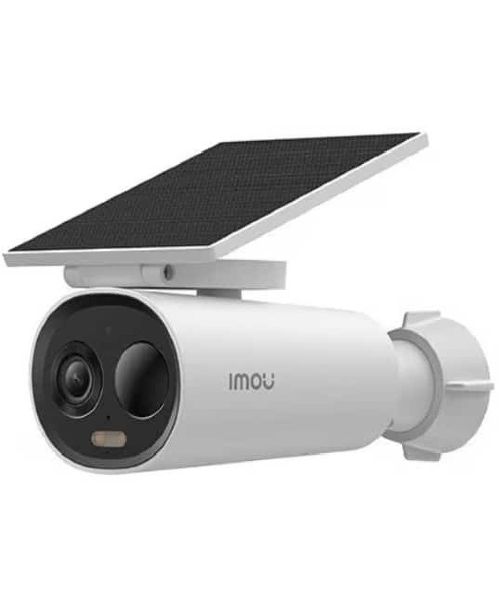 Cameră supraveghere wireless IP WiFi Imou Cell 3C All-in-One 2K, lentilă 2.8mm, PIR, acumulator 5000mAh, slot card, IR + lumină albă 15m, microfon și difuzor, detecție mișcare, compatibil panou solar / IPC-K9DCP-3T0WE-V2