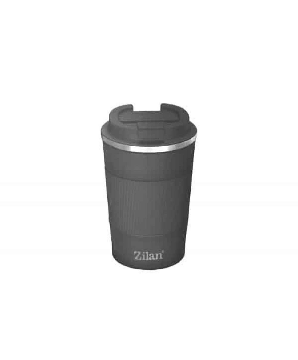 Cana de cafea, termos, interior din inox, capacitate 510ml ZILAN, gri / ZLN 9923