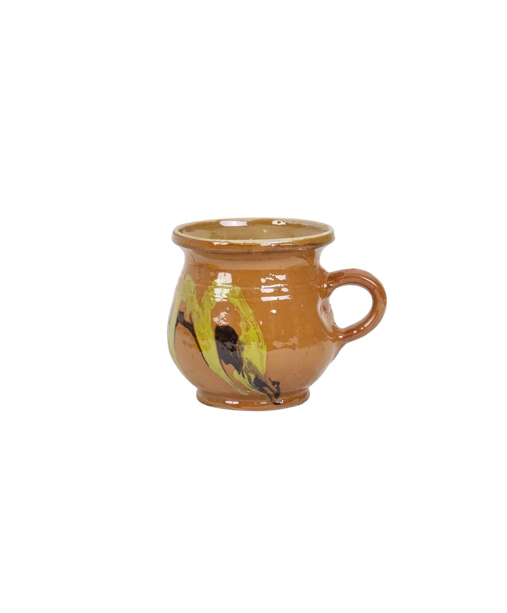 Cana din ceramica, smaltuita, capacitate 200ml / 1454