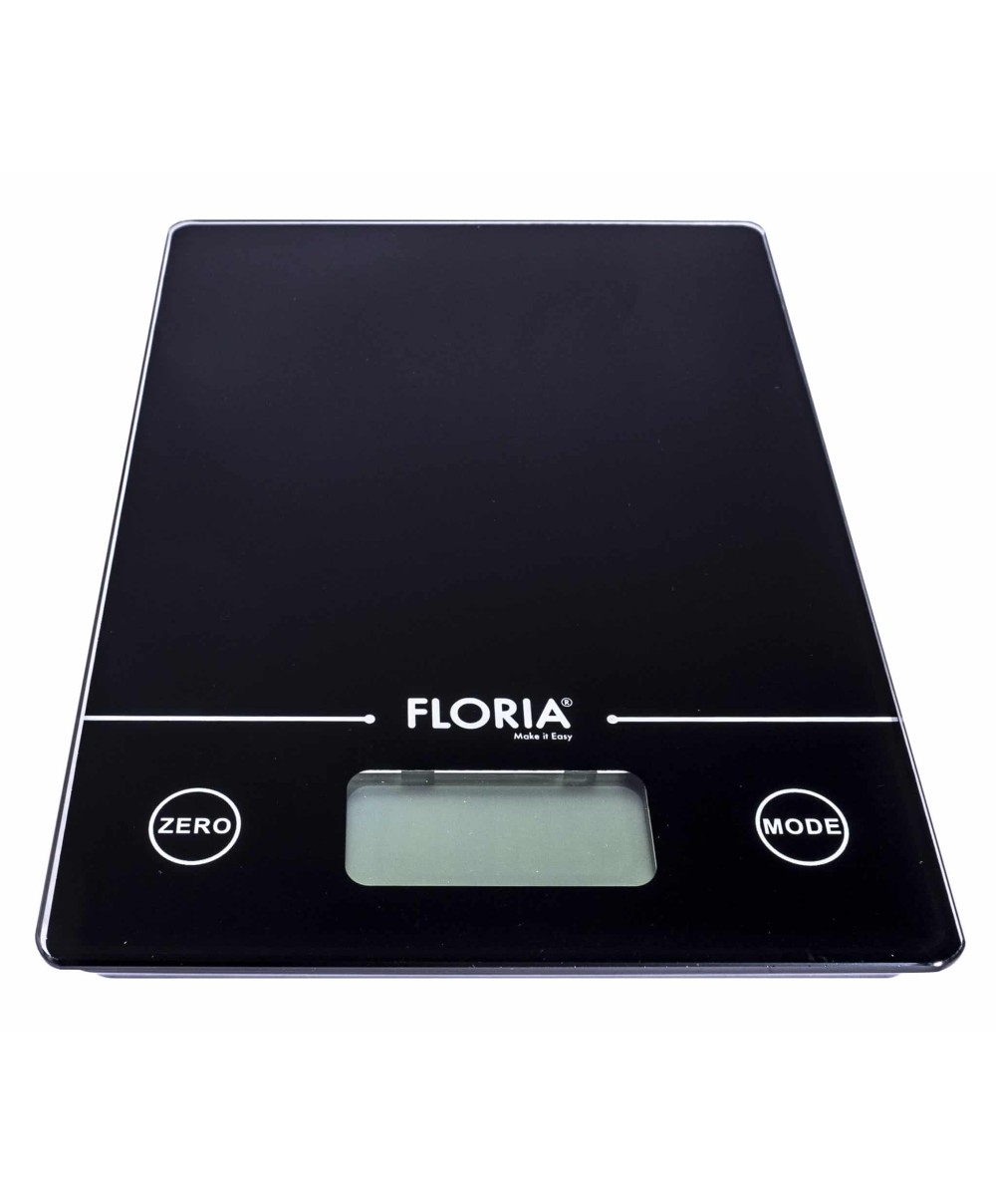 Cantar bucatarie digital, din sticla, 5kg, negru / ZLN1686