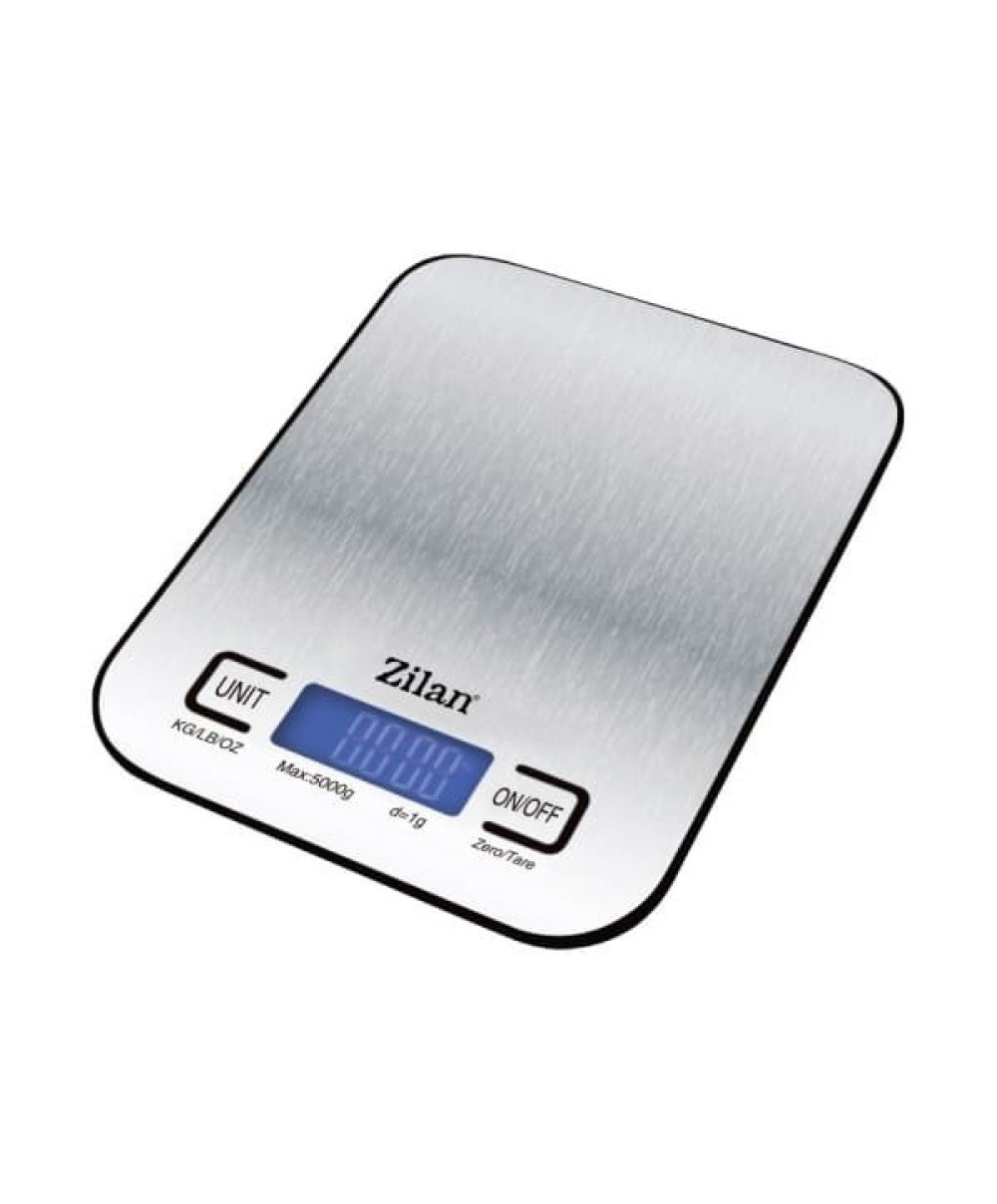 Cantar de bucatarie digital din inox, ecran LED, maxim 5 kg, inchidere automata / ZLN 2984