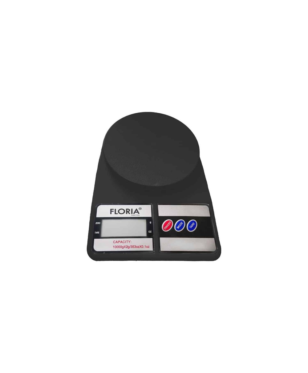 Cantar de bucatarie digital, maxim 10kg, negru FLORIA / ZLN 9076